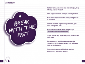 4. BREAK WITH PAST